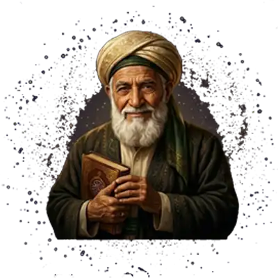 رسم توضيحي لتفسير الأحلام مستوحى من التراث الإسلامي